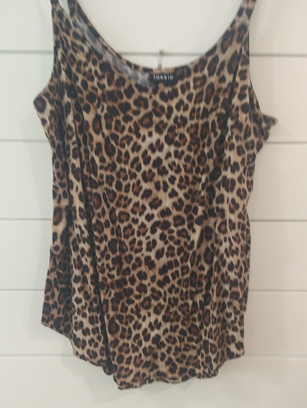 Torrid Leopard-Print Camisole in Brown and Black